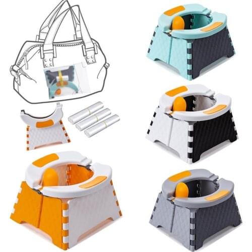 Wonderlife Foldable Baby Potty Baby Toilet Car Potty Child Pot Training Girls Boy Simulation Toilet Kids Chair Toilet Seat