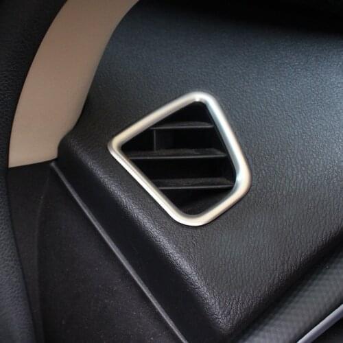 For Suzuki s-cross SX4 2014 15 16 17 2018 car Chrome front Air conditioning Outlet Vent styling garnish cover frame lamp trim