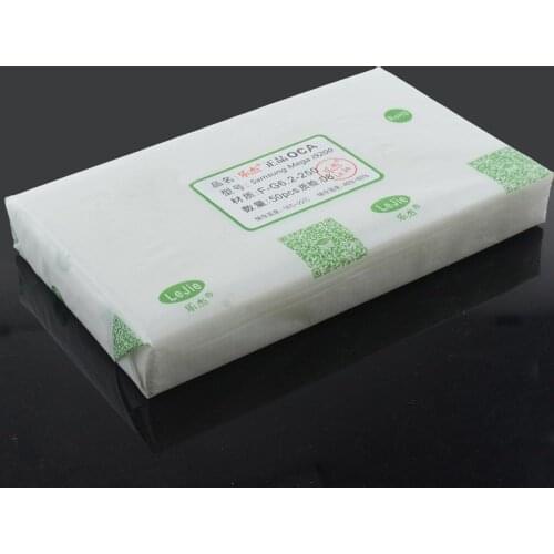 50PCS 250um Double Side Tape OCA Film For Samsung Galaxy Mega 6.3 / i9200 Touch Glass OCA Optical Adhesive Glue for Mitsubishi