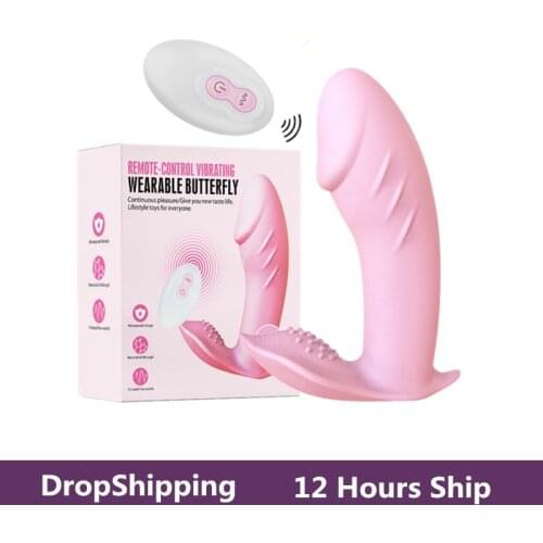 Remote Dildo Vibrators Panties for Women Clitoris Stimulator Female Masturbator Vagina Massager Couples Erotic Toy Sex Machine