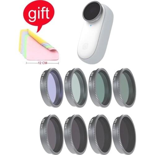 Insta360 Go 2 Filter ND Dimming MCUV CPL ND4/8/16/32/64 Lens Protector Sets for Insta360 Go 2 Camera Accessories Optical Glass