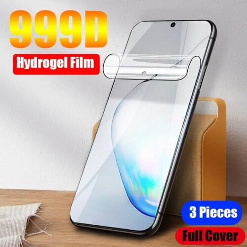21D Front Back Hydrogel Film For Samsung Galaxy S21 Ultra S21 Plus S21 S20 FE Sticker TPU Screen Protector Galaxy A50 A51 A71