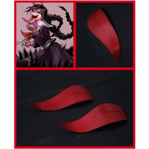Anime Danganronpa: Trigger Happy Havoc Fukawa Toko Tongue Men Women Student Cosplay Costume Take Photo Props Accessories Gifts