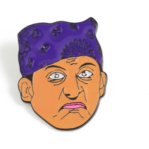 Creative Lapel Enamel Brooches Funny Men Head Character Pin Badges Kids Clothes Bag Button Pins Accessories Fashion Punk Jewelry