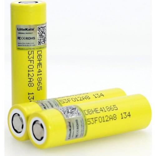 Liitokala New Original HE4 2500mAh Li-lon Battery 18650 3.7V Power Rechargeable batteries