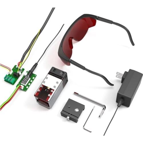 NEJE 30W Module Kit 450 Nm TTL Module for NEJE Engraver Wood Cutting Tool,US Plug