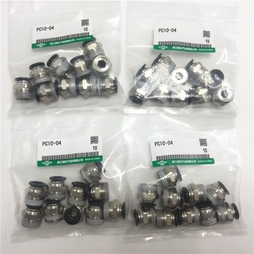 PC10-03 PC10-04 PC12-02 PC12-03 PC12-04 PC14-02 PC14-03 PC14-04 PC16-02 PC16-03 PC16-04 YIYUN Stainless steel connector