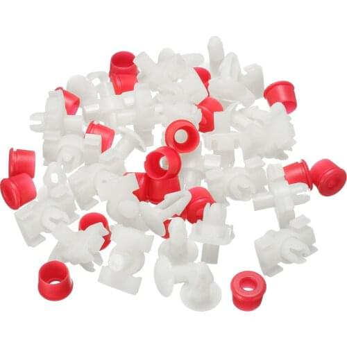 Suitable for W123 52x wire clip plug buttonhole door gasket strip trim clip set including wire clip plug door clip car fastener