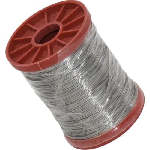 1 Roll 0.5mm 500g Stainless Steel/Iron Wire for Beekeeping Beehive Frames Foundation Tool Beekeeping Equipment
