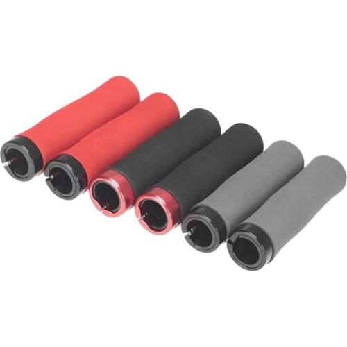 ODI Bicycle Grips MTB Sponge Single lock Handlebar Grips Anti-skid Shock-absorbing Soft Bike Grips