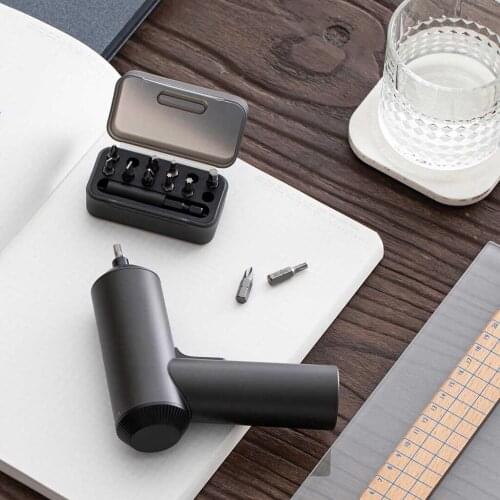 2000mAh 3.6V Home Cordless Electric Screwdriver 3 Gears High Torque With 12Pcs S2 Screw Bits For Xiaomi