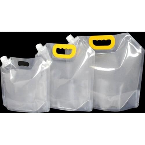 5L Craft Beer Packing Bag Self-Brewing Beer Packaging Bag Liquid Transparent With Suction Nozzle Packaging Bags