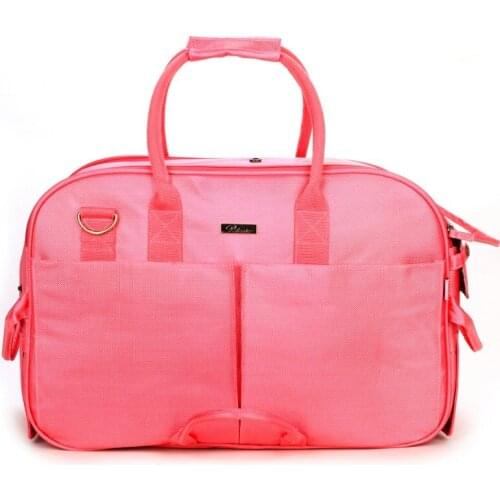 Pink Coarse Grain Double Bonded Polyester Canvas Pet Dogs Carrier Bag Free Shipping Fashion Small Puppy Dogs Bag