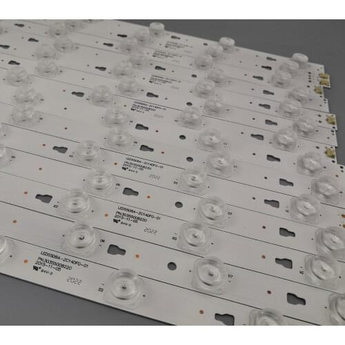 LED Backlight strip 8 lamp For Haier 55"TV LS55AL88A72 D5551A LED55D8B LED55D8A-ZC14DFG-01 30355008220/21