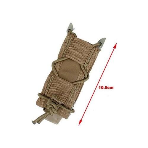TMC New Tactical Molle TC Single 9mm Mag Pouch TMC3363 MC/MTP/BK/RG