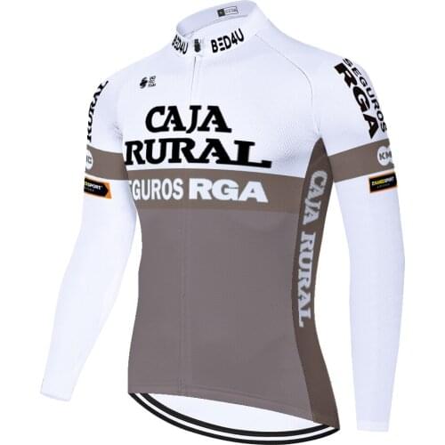 2021 ProTeam CAJA RURAL cycling jersey summer spring quick dry jersey ciclismo hombre Warm maillot ciclismo