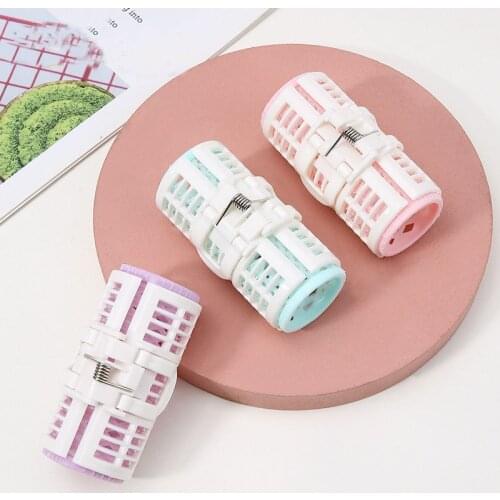 2 Pcs / Set Plastic Curler Spring Clip Curler DIY Girl Beauty Styling Tool Hairdressing Barber Hair Styling Tools C016