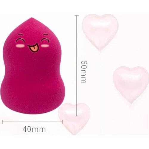 3pcs/set Makeup Sponge Set Multicolor Group Shape Facial Liquid Foundation Cosmetic Puff Base Powder Blending Tool