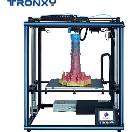 Newest Tronxy X5SA CoreXY DIY Kits Metal 3D Printer 330*330*400mm Print Heat table 3d machine Filament Sensor Auto leveling