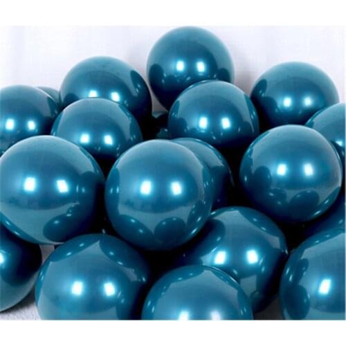5 pcs 12 Inch Thick 6g Double Crystal Dark Green Latex Balloon Wedding Party Decoration Birthday Layout Balloons