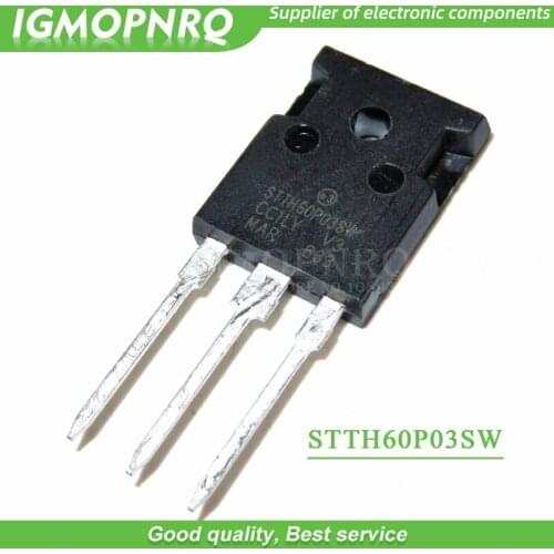 5PCS STTH60P03SW STTH60P03 TO-247 IC Welder Rectifier Accessories Fast Recovery Rectifier Diode