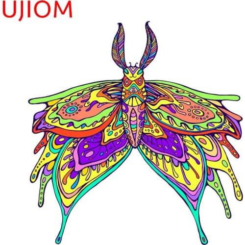 UJIOM Butterfly Air Conditioning Refrigerator Decorative Decals Living Room Decoration Bedroom Accessories Wall Stickers