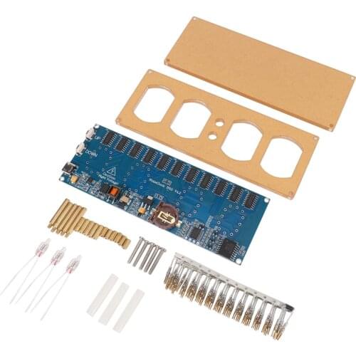 Diy In12 In-12 Nixie Tube Pcba Kit Digital Clock Beautiful Gift,No Tubes