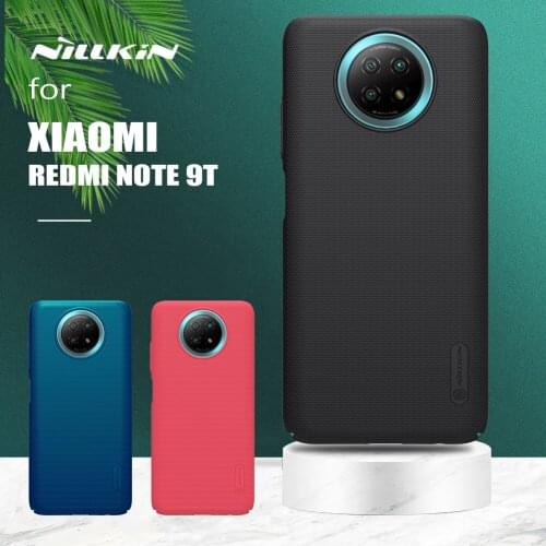 For Xiaomi Redmi Note 9T 5G Case Nillkin Super Frosted Shield Hard PC Ultra-Thin Back Cover for Xiaomi Redmi Note 9T Phone Case