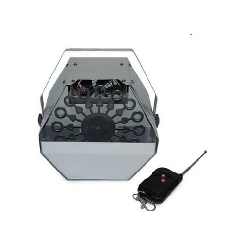 Hot sell Cheap Remote control 60W Stage Effects dj equipment for wedding entertainment in good quality Mini Bubble Machine