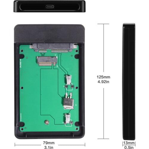 USB 3.0 to SATA SSD Hard Disk Case Enclosure For Thinkpad X1 Carbon SSD