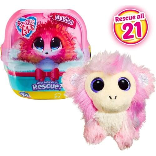 Little Live Pets Scruff-A-Luvs Babies 2 Pack All New Sparkly Characters Mini Collectible Kawaii Toys Surprise Toys for Girls