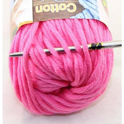 LOT Color optional 1 BallsX50g Special Thick Worsted 100% Cotton Knitting Yarn 422-06
