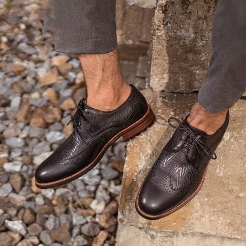 QWEDF Men genuine leather shoes High Quality Elastic band Fashion design Solid Tenacity Comfortable Mens shoes big sizes YC-100