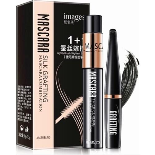 New Magic Mascara makeup set,Fashion cosmetic kit,WaterProof Lengthening Volume Mascara,Charming Eyelash fiber Charms magic eyes