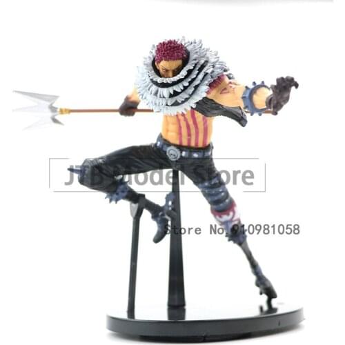 One Piece GK Figure Charlotte Katakuri Luffy Friend Anime Other PVC Model 15CM Collection Toys Desktop Decoration Gift Figma