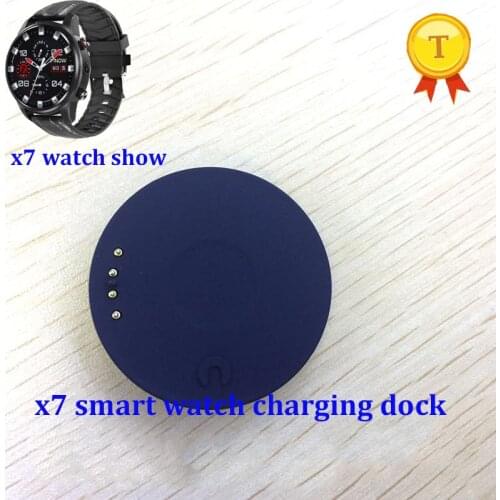 Original charging cable chargers for x7 smart watch phone clock saat charger cable charging dock for x7 wristwatch
