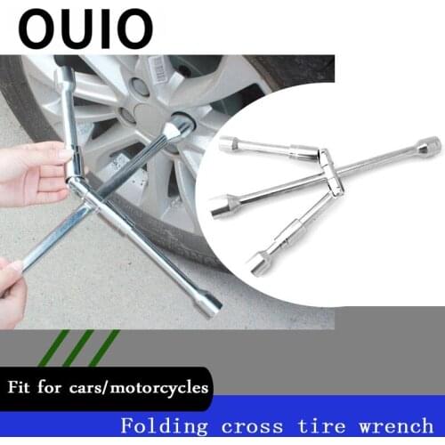 OUIO 1Set Car cross-type folding Allen wrench auto repair tools For BMW E60 E36 E46 E90 E39 E30 F30 F10 F20 X5 E53 E70 E87 E34