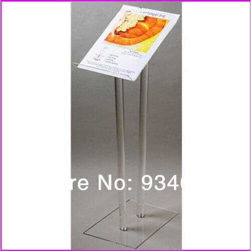 Simple Elegant Acrylic Lectern Transparent Acrylic Podium