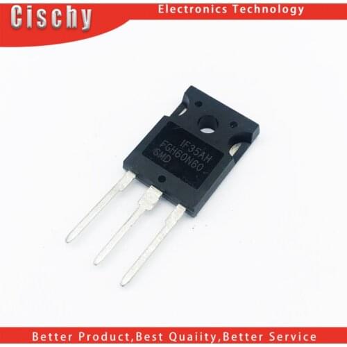 1PCS FGH60N60SFD FGH60N60SMD TO-3P FGH60N60 60N60 IGBT 600V 120A 378W TO-247