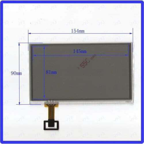 10PCS/LOT RCD 510 Nieuwe Touch rcd510 vw rcd510 touch screen Digitizer Reparatie Vervanging VOOR Auto RCD510 C065GW03 V0 V1