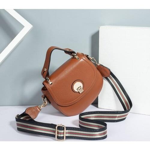 2020 Luxury Genuine Leather Crossbody Bag for Women Fashion Top-handle bag Ladies Purses and handbag