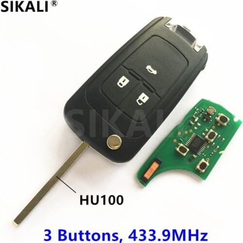 Remote Car Key for Astra J / Corsa E / Insignia / Zafira C / Cascade for OPEL/VAUXHALL 2009 2010 2011 2012 2013 2014 2015 2016