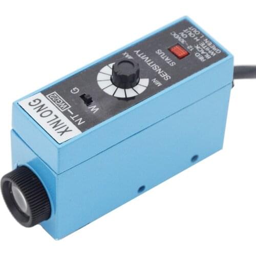 NT-RG22 NT-WG22 NT-BG22 Tracking photoelectric eye color mark sensor Rectifying positioning High sensitive optoelectronic switch