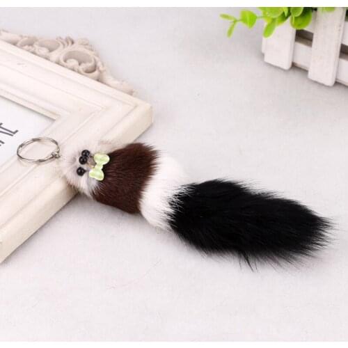 Hot Selling Mobile Phone Plush Pendant Girl Cute Mouse Bag Pendant Key Chain