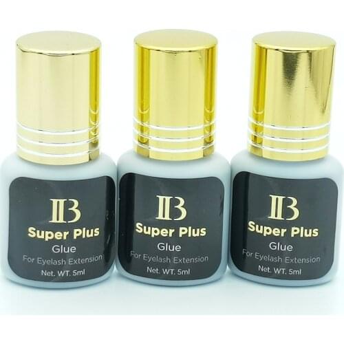 Wholesale 3bottle/lot I-Beauty IBSuper Plus Glue 5ml Individual Fast Drying Powerful Eyelash Extension Adhesive Lash Glue Makeup