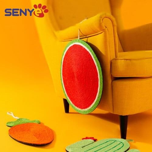 Cat Scratching Board Sisal Pad Grinding Claws Will Not Fall Off Anti-scratch Protection Sofa Cushion Cat Scratching Pad Cat Toy