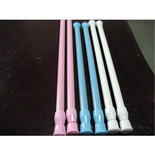 Wholesale Mutil-purpose 40-70CM Telescopic Curtain rods nail-free telescopic pole Window-Dressing Hardware