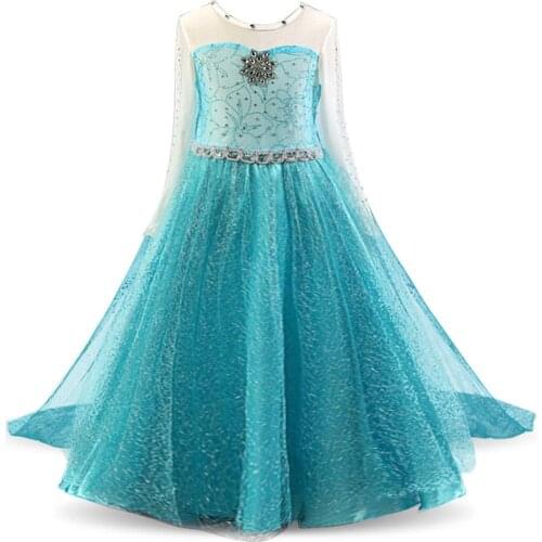 Fantasia Princess Dress Halloween Dress for Girls Christmas Carnival Dress up Children Clothing roupa bebes infantils