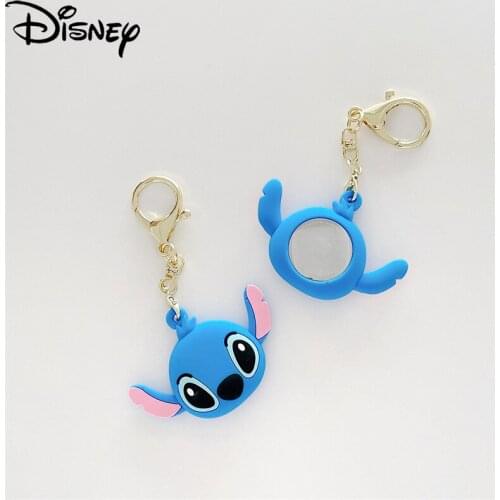Disney Cute Stitch Applicable for AirTag Apple Tracker Protective Case Anti-lost Device Locator Silicone Shell Tide