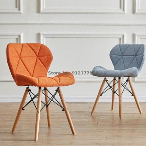 Nordic dining chair bedroom home leisure simple stool negotiation office dormitory desk chair makeup nail stool
